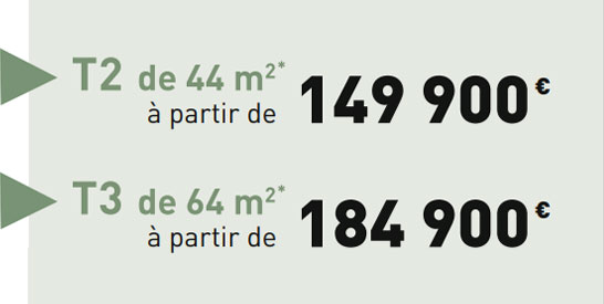 Logement T2 et T3